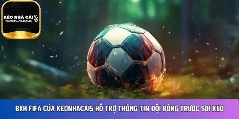 Bảng xếp hạng FIFA của Keonhacai5
